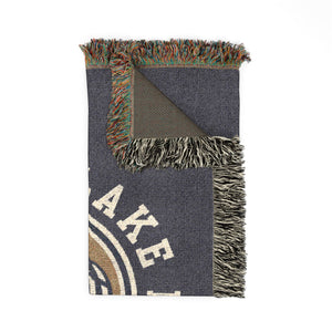Lake Forest Scouts Hockey Woven Throw Blanket