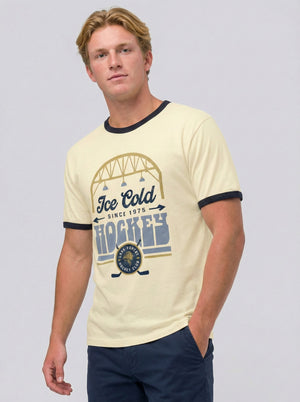 Ice Cold Hockey Ringer Tee