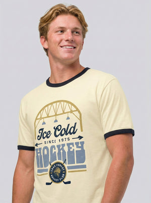 Ice Cold Hockey Ringer Tee