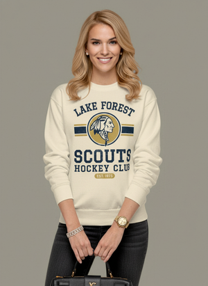 Scouts Hockey Club Vintage Crewneck Sweatshirt